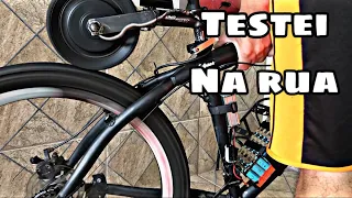 Turbinei a Bike Elétrica de Fricção pra aumentar a velocidade!