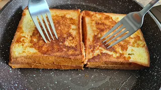 Quick breakfast ready in minutes! Delicious French toast