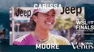 Road To The Rip Curl WSL Finals: Carissa Moore Stares Down The Perfect Season presented by Venus