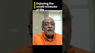 Enjoy the small miracles of life | Swami sukhabodhananda | #shorts #sukhoham #happiness #shortsviral