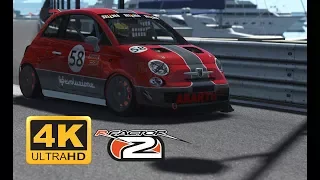 rFactor 2 (Monaco 2013) FIAT ABARTH 695 EVOLUZIONE (4K 60fps GTX 1080 TI)