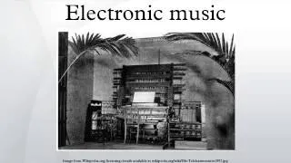 Electronic music