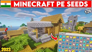 🔥 GOD SEED FOR MINECRAFT PE 1.20+ || 14 *DIAMOND* At Spawn Best Seeds For Minecraft Pe 1.20+ [Hindi]