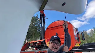 Splash time!  S2 Ep.4 Sailing Finnish lake