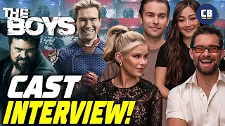 The Boys Cast Talks BIGGER, BLOODIER Season 4! The Boys Season 4 Cast Interview