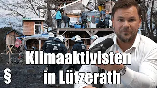 Lützerath! Polizei vs. Klimaaktivisten: Gewalt und Doppelmoral l Rechtsanwalt erklärt l André Miegel