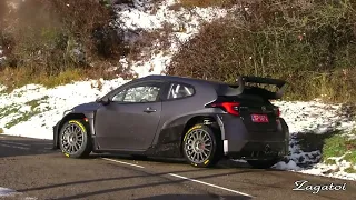 Tests Sami Pajari Toyota Yaris Rally 2 Monte Carlo 2024