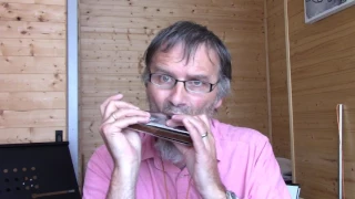 Playing in Different Keys on a chromatic harmonica