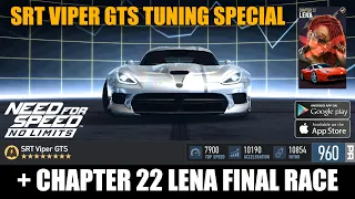 NFS: NO LIMITS | SRT VIPER GTS MAX PART OUT + CHAPTER 22 LENA FINAL RACE