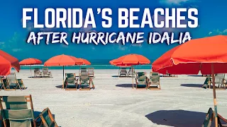 Florida Beach Conditions After HURRICANE IDALIA | Clearwater Beach | Indian RocksShores | Redington