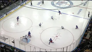 Mika Zibanejad scores a Beautiful 1 timer Power play goal