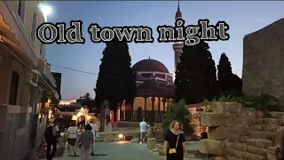 OLD TOWN AT NIGHT|| SUMMER 2021|| RHODES GREECE