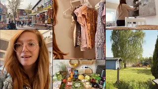 Vlog | Strângem de prin casă , scoatem hainele de primăvară | Cumpărături  , Kirmes și la înghețată