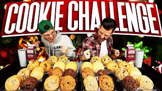 THE 84 MASSIVE COOKIES CHALLENGE | 25,000 Calories | Man vs. Food