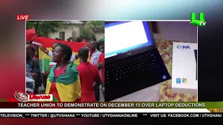 Teacher Union to demonstrate on December 15 over laptop deductions