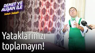 Demet ve Alişan ile Sabah Sabah | Yataklarınızı Toplamayın !