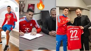 Bayern Munich officially announce João Cancelo at Allianz arena as he signs, Bayern transfer news...