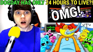 DOGDAY Has Only 24 HOURS To LIVE! Cartoon Animation GameToons + REACTION!