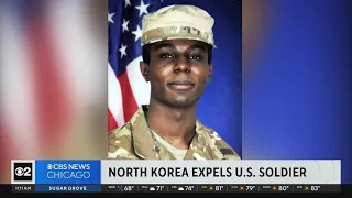 U.S. soldier who crossed South Korea's border into North Korea, is back in U.S. custody