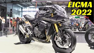 Eicma 2022 Milano - Triumph Speed Triple 1200 RR Bond Edition - 007 Hommage - Walkaround & Details