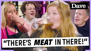 Jessica Hynes Downs A DISGUSTING Gravy Cocktail | As Yet Untitled: Bauer's Bar | Dave