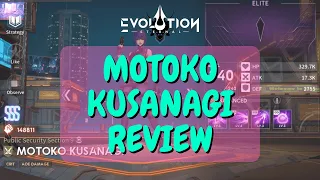 Motoko Kusanagi New Hero Review Eternal Evolution #eternalevolution #idlerpg