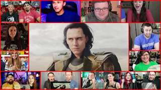 Reactors React to Loki episode 1 Opening Scene. Reaction Mashup. Loki. S01E01.  Mixed Reacti