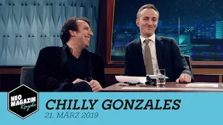 Chilly Gonzales zu Gast im Neo Magazin Royale mit Jan Böhmermann - ZDFneo