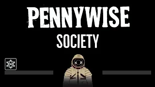 Pennywise • Society (CC) 🎤 [Karaoke] [Instrumental Lyrics]