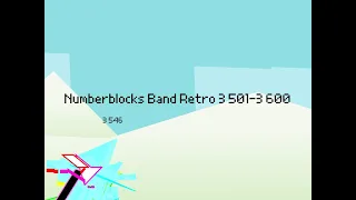 Numberblocks Band Retro 3 501-3 600