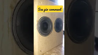 Bass boosted speaker