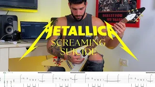 Metallica - “Screaming Suicide” Guitar Cover With On Screen TABS (New Song 2023)