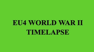 EU4 Extended Timeline World War 2 Timelapse [1939-2240]