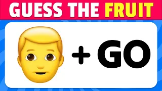 Guess The FRUIT By Emoji | Emoji Quiz