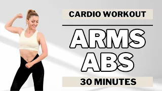 🔥30 Min ARMS & ABS🔥LOW IMPACT CARDIO for WEIGHT LOSS🔥ALL STANDING🔥KNEE FRIENDLY🔥NO REPEATS🔥