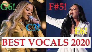 BEST VOCALS 2020 - FAMOUS SINGERS!!!