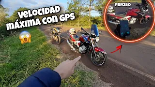 Yamaha YBR250 cn  GPS -Ns200 a fondo!!