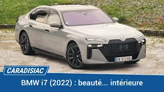 Essai - BMW i7 xDrive60 : beauté... intérieure