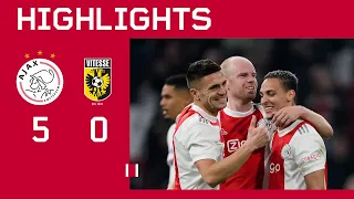 Semi-final ✔️ | Highlights Ajax - Vitesse | KNVB Beker