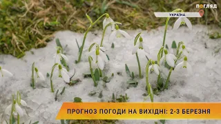 ☀️Вдень від +10 до +17 : Прогноз погоди на вихідні 2-3 березня 2024