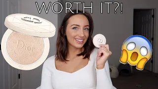 Dior Forever Couture Luminizer Highlighter Powder First Impression + Try on! Worth the Hype?