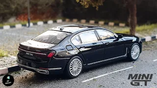 BMW 750Li xDrive Black Sapphire by Mini GT | UNBOXING and REVIEW