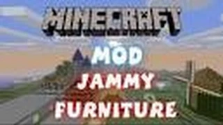 обзор модов #1 Мебель в майнкрафт Jammy Furniture Mod