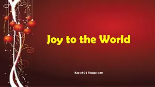 Joy to the World, Full Arrangement with LYRICS and SCORE, Key of C | John Irving