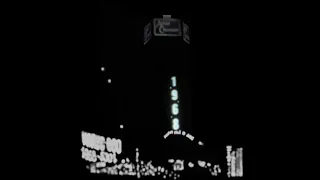 (RARE HOMEMADE PHOTO) Times Square 1968 Ball Drop Light Up Signs