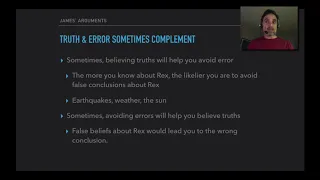 James Argument for the Will to Believe