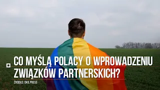 Co myślą Polacy o wprowadzeniu związków partnerskich dla par jednopłciowych?