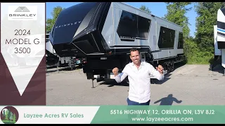 2024 Brinkley RV Model G 3500 - Spent in Silence to Appreciate this Beauty! - Layzee Acres RV Sales