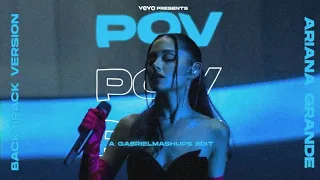 Ariana Grande - pov (Live Instrumental + Background Vocals) [vevo - karaoke]