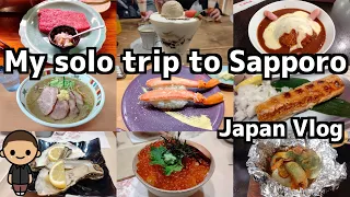 My solo trip to Sapporo  /Japan Vlog  #Japan #Sapporo #Hokkaido #Vlog